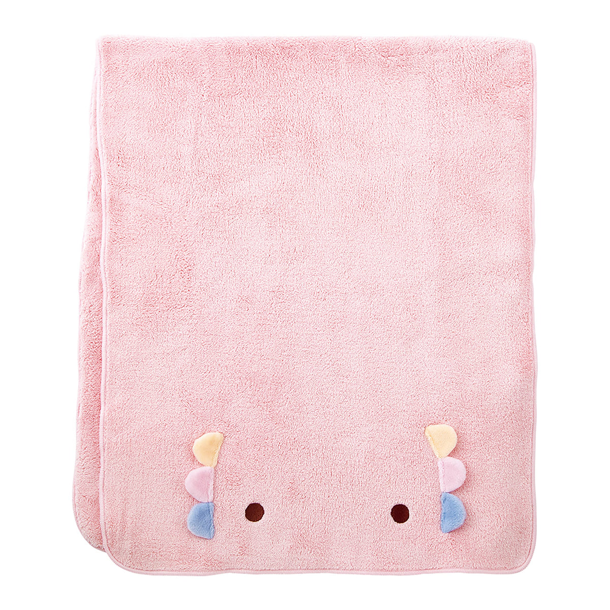 LIV HEART Libuhahato 17811-23 Hair Drying Towel, Animal Cucumbers, Wooper, Total Length Approx. 39.4 inches (100 cm), Absorbent, Quick Drying, Soft