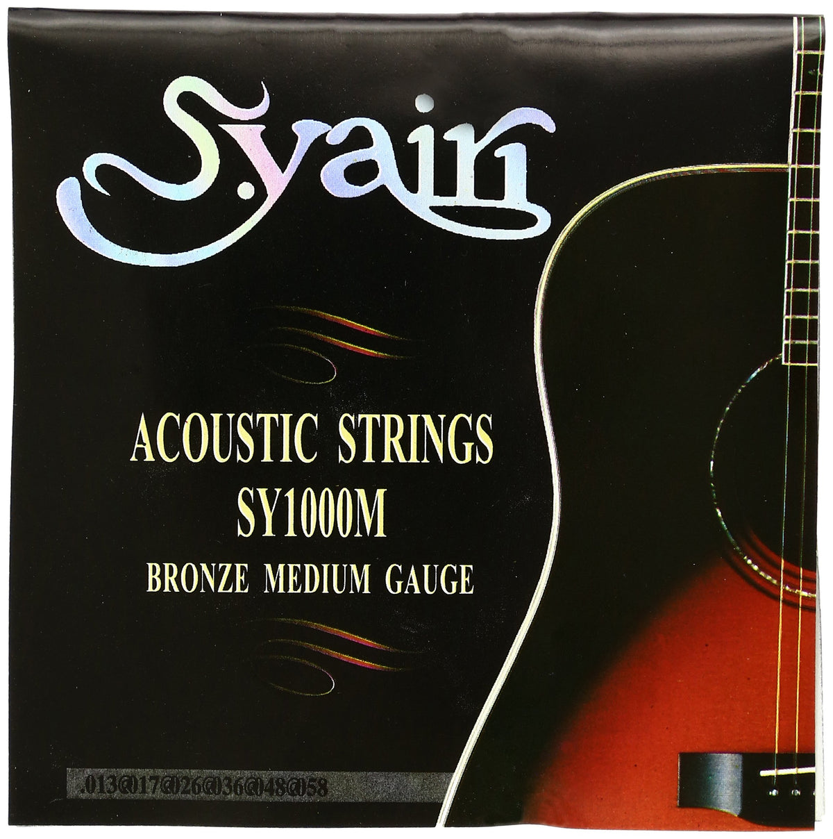 S.Yairi Acoustic Guitar String SY-1000M Medium (013-058) SY-1000M