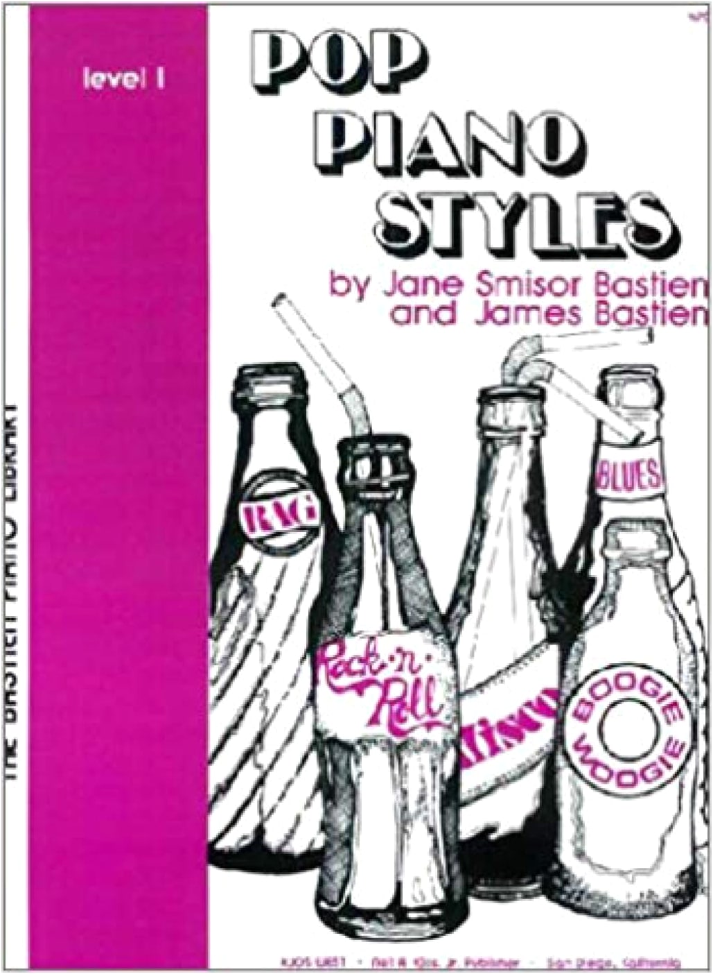 WP51 Pop Piano Style Level 1 (English Edition) (The Bastien Piano Library)