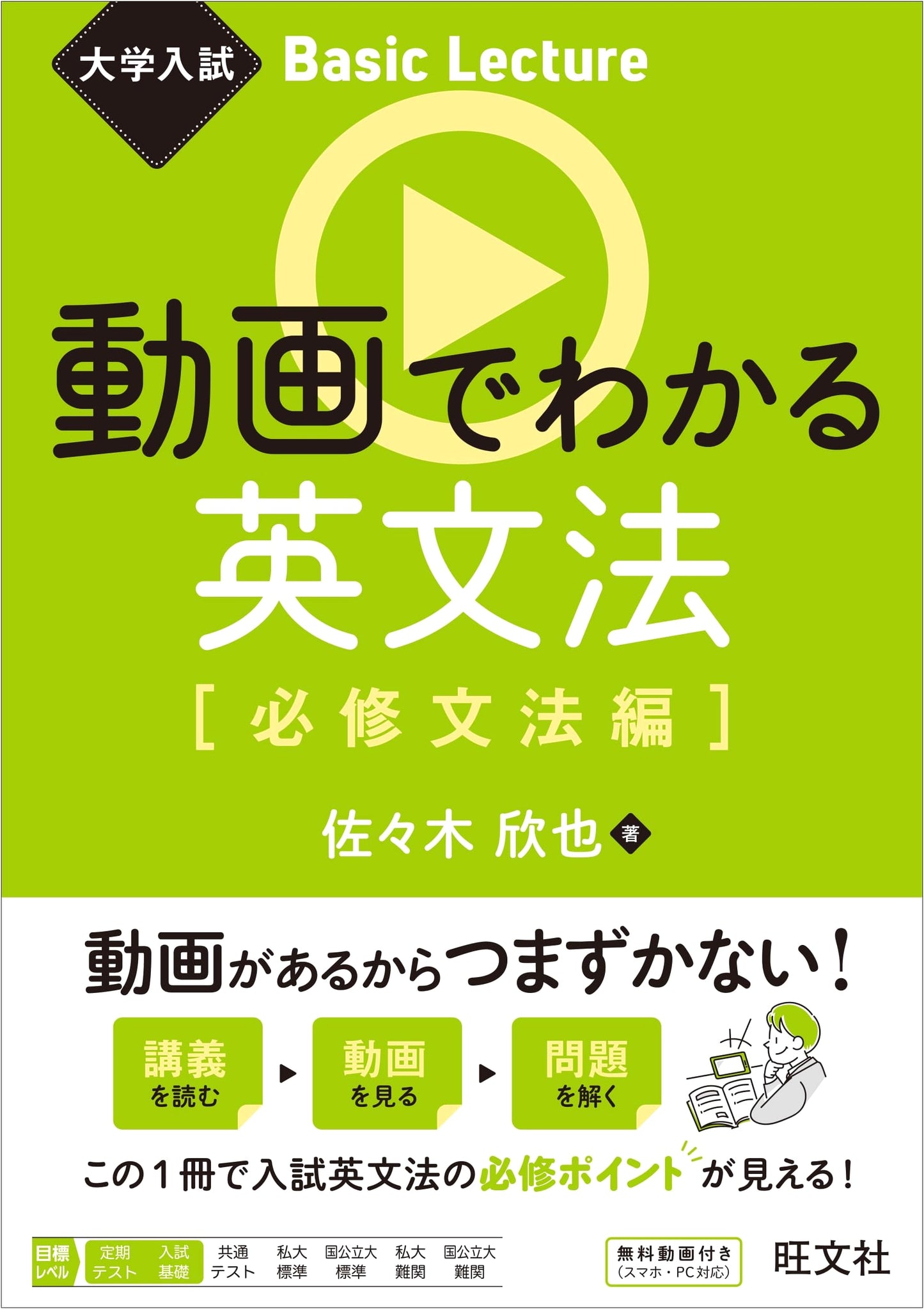 University Entrance Exam: Basic English Grammar Lecture with Videos [Essential Edition]