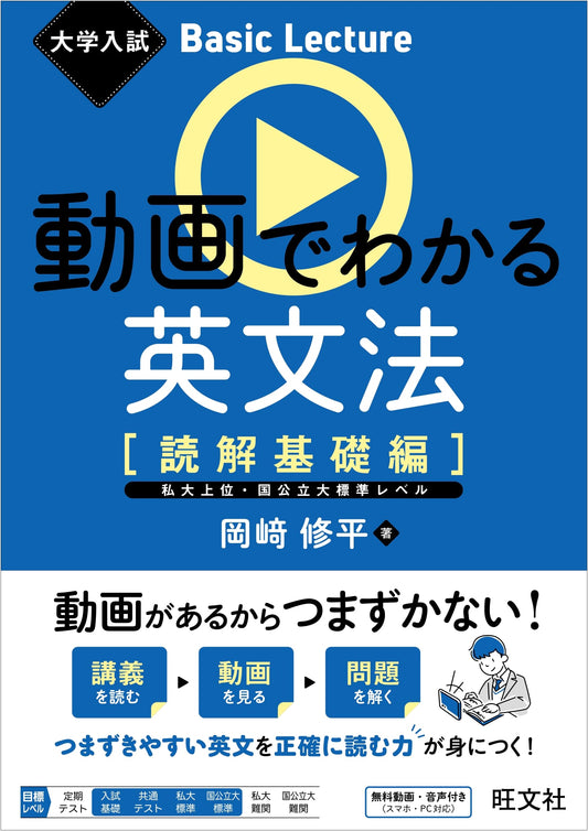 Basic English Grammar for University Entrance Exams: Video Lecture - Reading Foundation