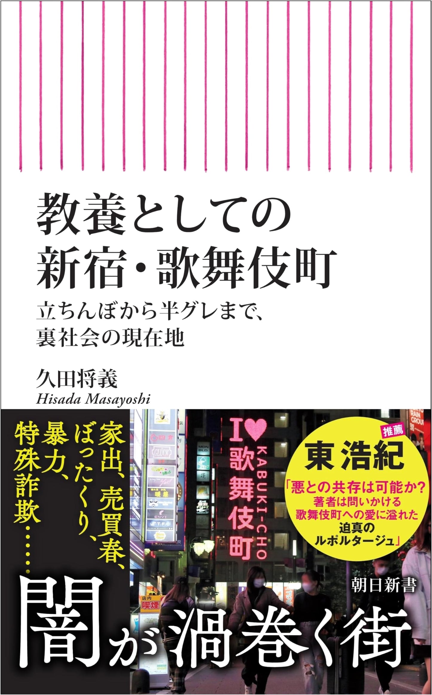 Shinjuku Kabukicho: Culture, Underworld, and Society by Masayoshi Hisada