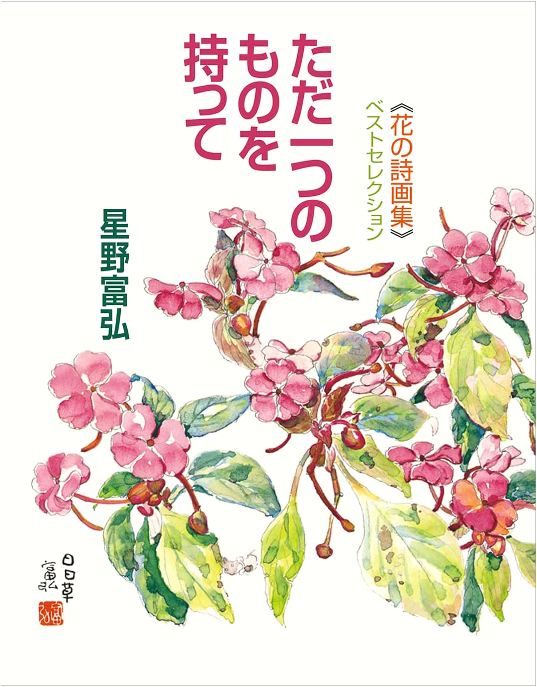 The Best Selection of Flower Poems and Paintings: Possessing Just One Thing by Tomihiro Hoshino