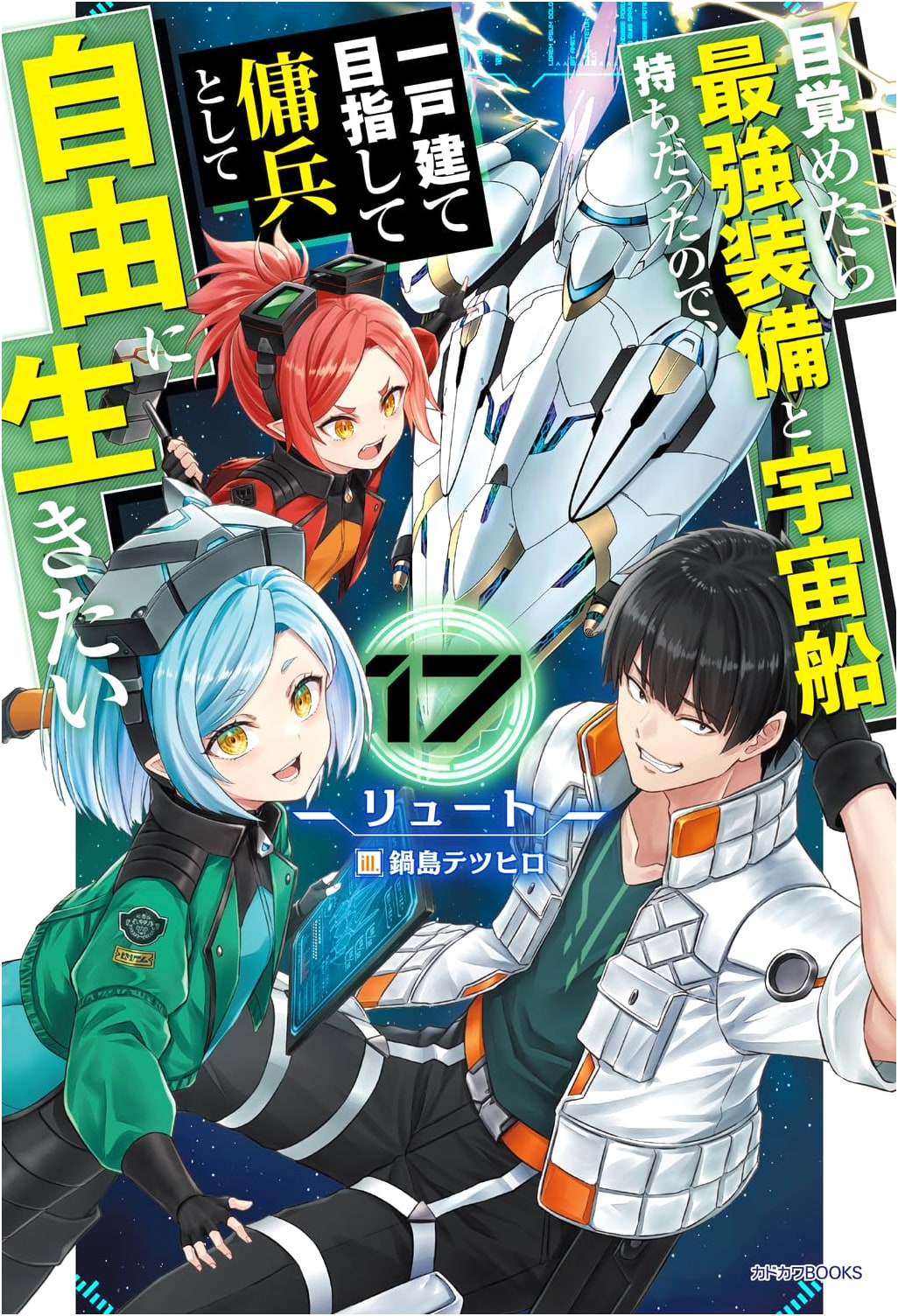 Woke Up With Godlike Equipment and a Spaceship, So I Want to Live Freely as a Mercenary Aiming for a Detached House, Vol. 17 by Ryuto