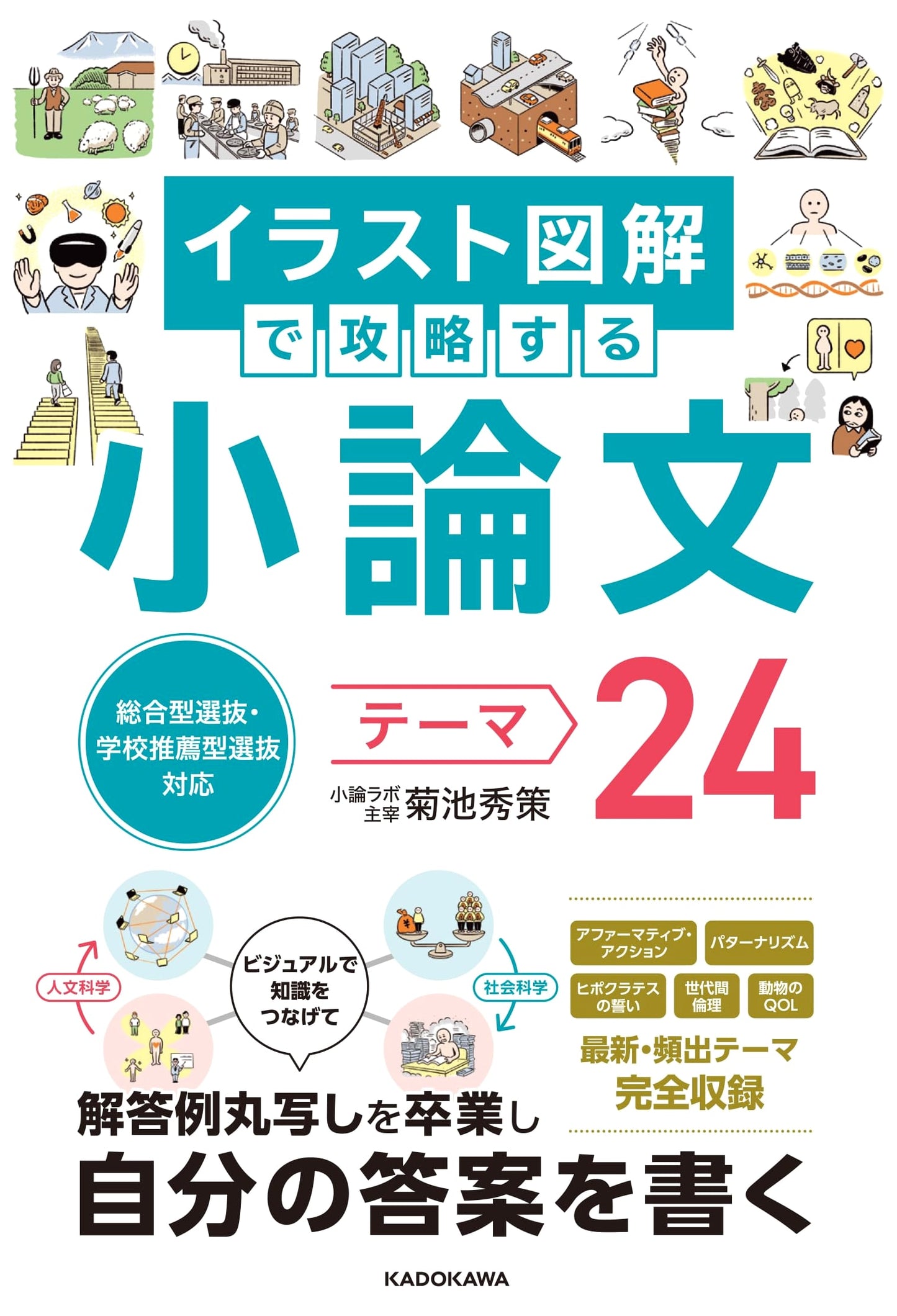 Illustrated Guide to 24 Essay Themes for Japanese University Entrance Exams
