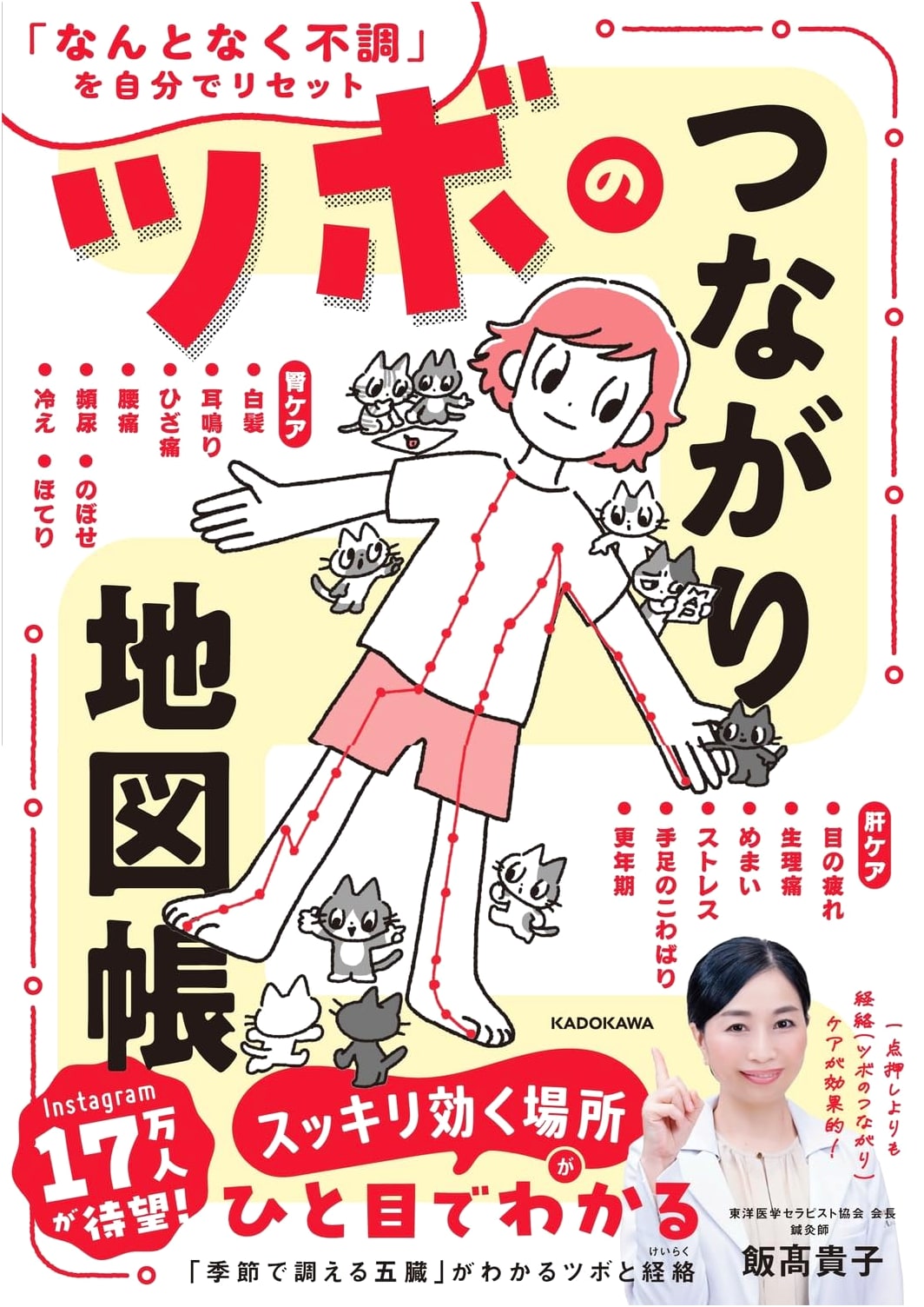 Acupuncture Point Connection Atlas: Reset Vague Ailments Yourself by Takako Iitaka