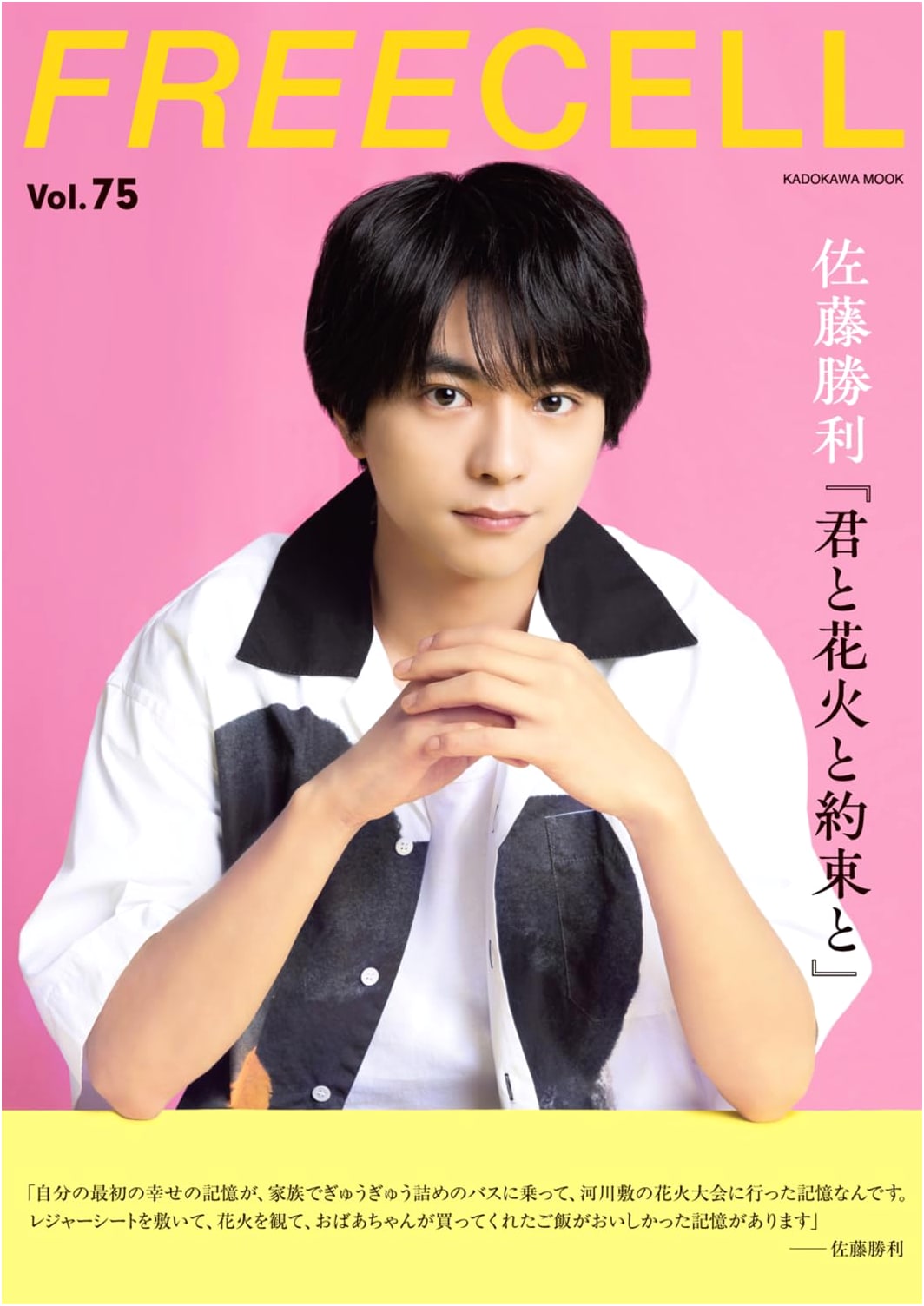 FREECELL Vol. 75 (KADOKAWA MOOK) - Japanese Magazine