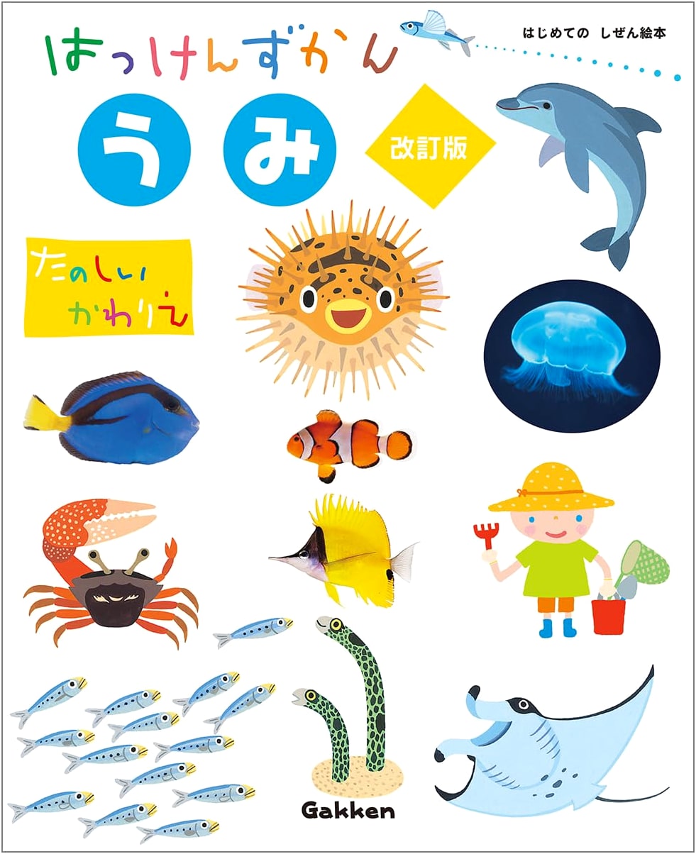 The Ocean (Hakken Zukan): A Picture Book for Ages 3-6