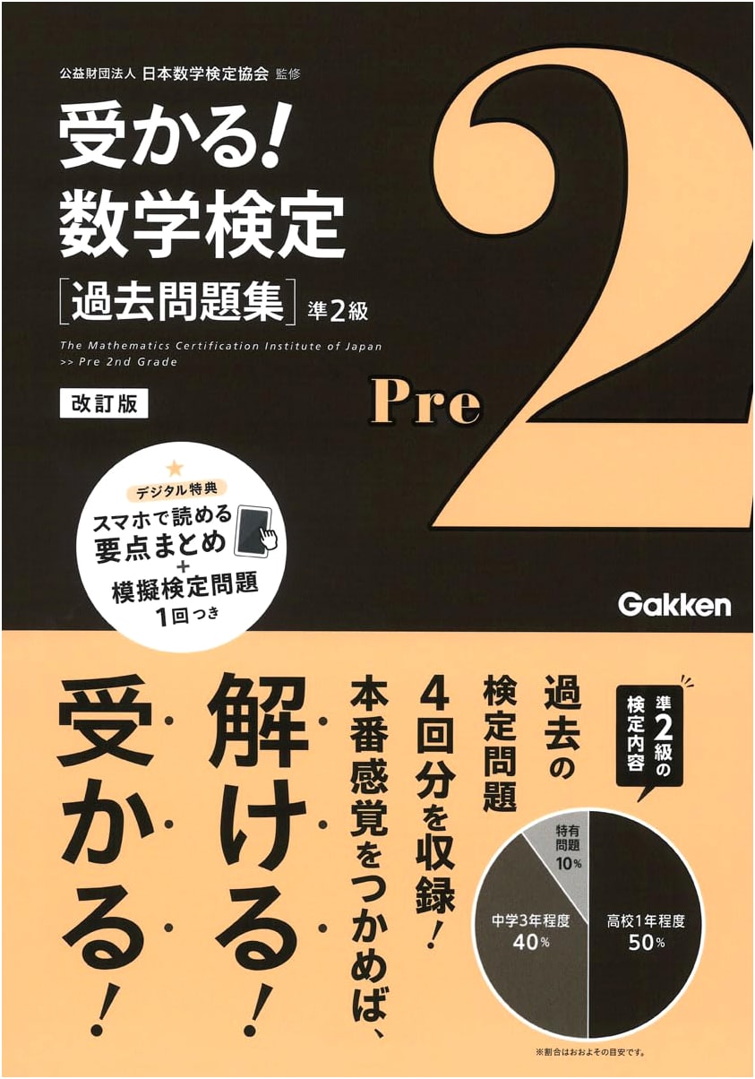 Gakken Pre-Level 2 Revised Edition: Past Exam Questions Collection