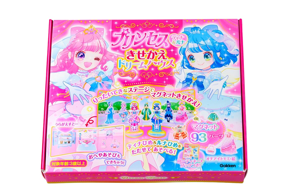 Princess Tina & Luna Dress-Up Dream House Activity Book