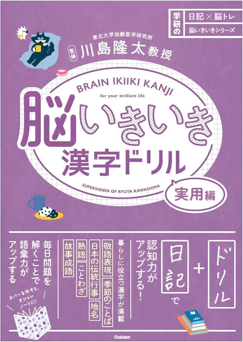 Brain Spark Kanji Drill: Practical Edition (Diary x Brain Training Series)