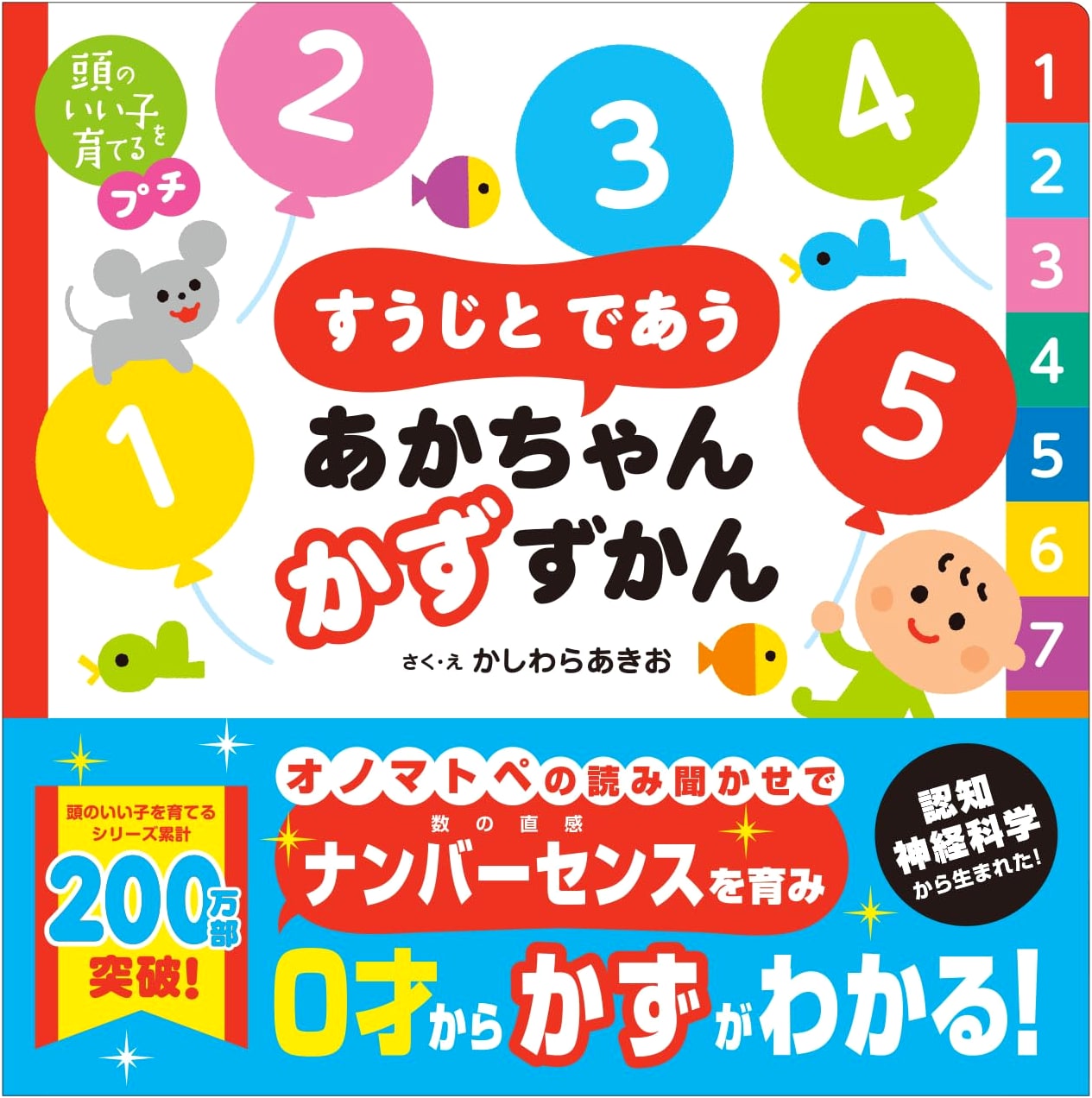 Petit Guide to Raising Smart Kids: Baby's First Numbers Picture Book