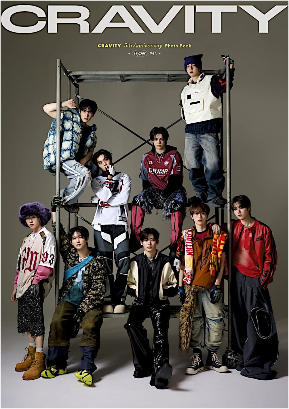 CRAVITY 5th Anniversary Photo Book - Hyper ver. -