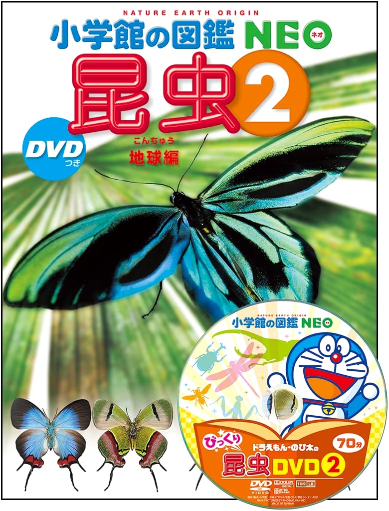 Insects 2 w/DVD: Earth Edition (Shogakukan's Illustrated NEO, 24)