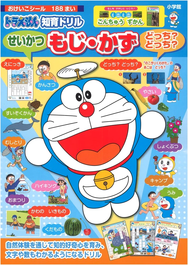 Doraemon: Life Skills, Letters & Numbers – Which One? Which One? Educational Drill