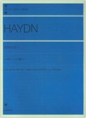 Haydn: Sonata Collection, Volume 1 (Zen-on Piano Library), Edited by Noriko Otake