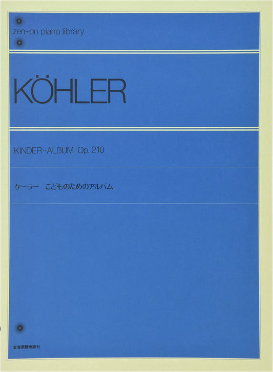 Köhler's Album for Children: Zen-on Piano Library