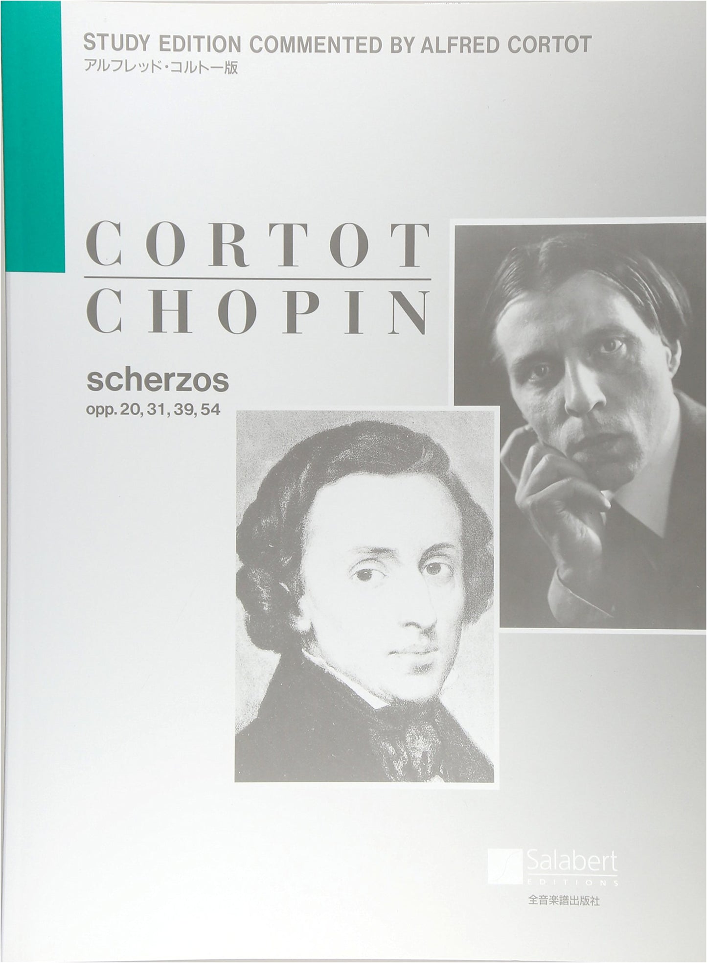Chopin: Scherzos Op. 20, 31, 39, 54 - Alfred Cortot Edition