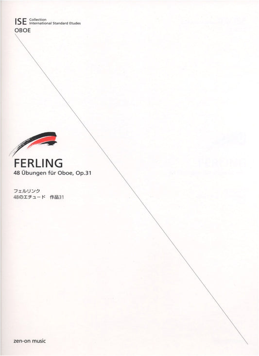 Wilhelm Ferling: 48 Oboe Etudes, Op. 31 (Zen-On Edition)