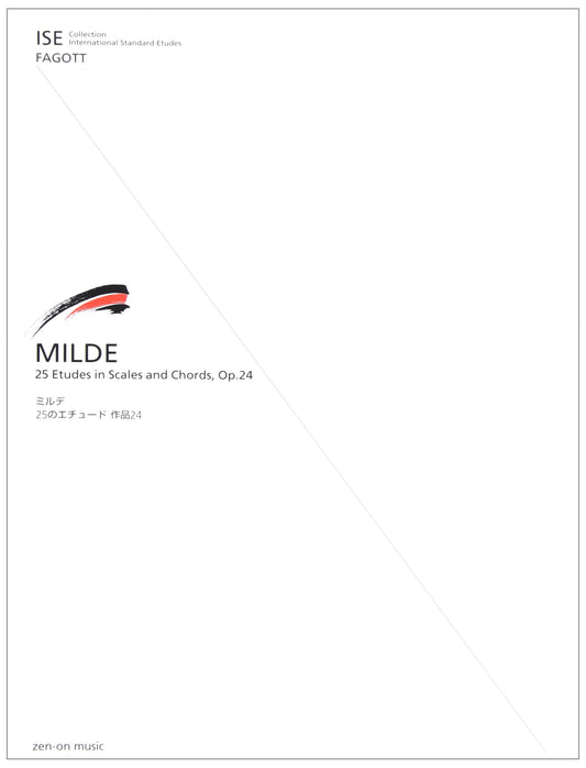 Milde: 25 Etudes Op. 24 (ISE Collection International Standard Edition)