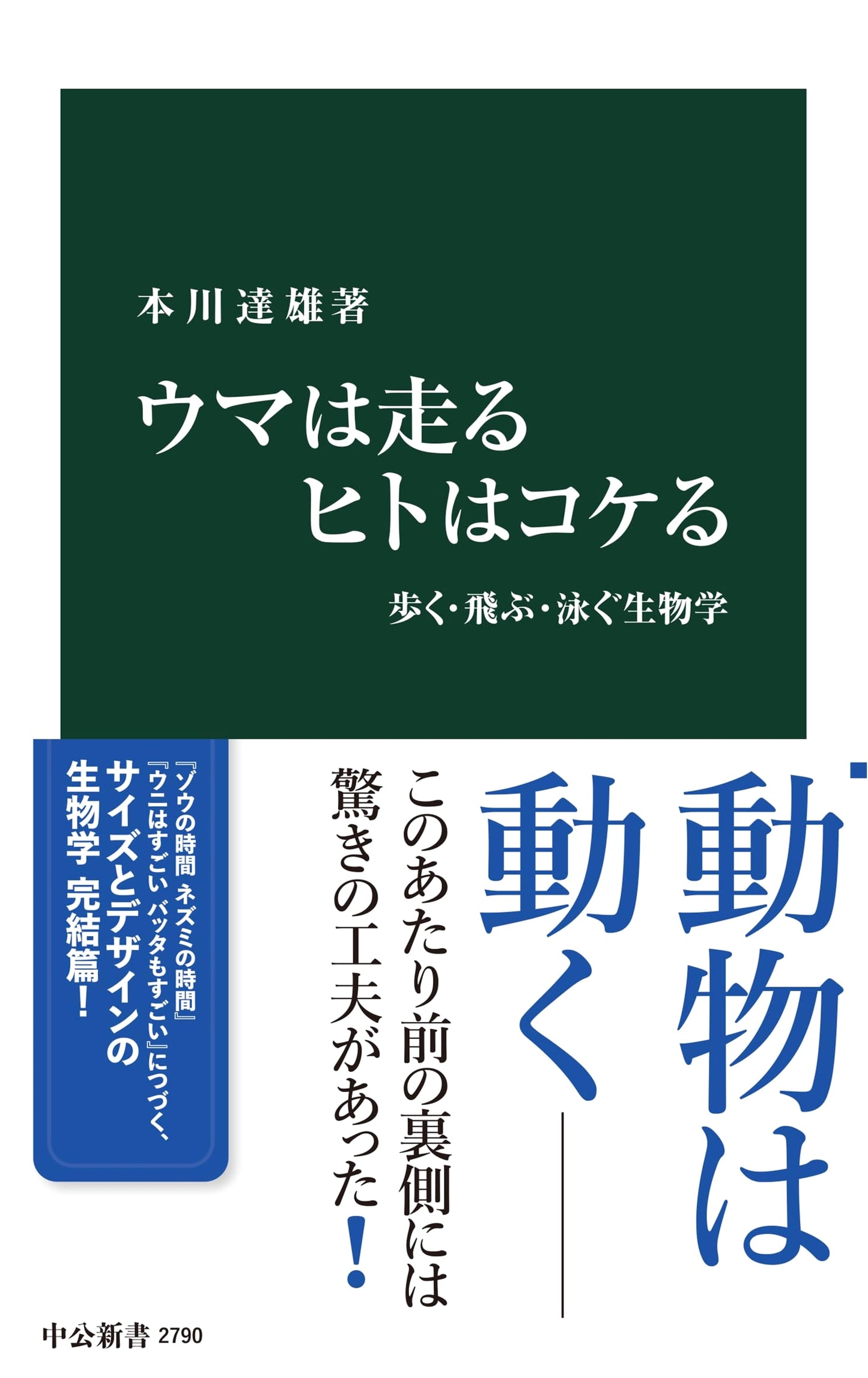 Horses Run, Humans Fall: The Biology of Walking, Flying, and Swimming (Chuko Shinsho 2790)