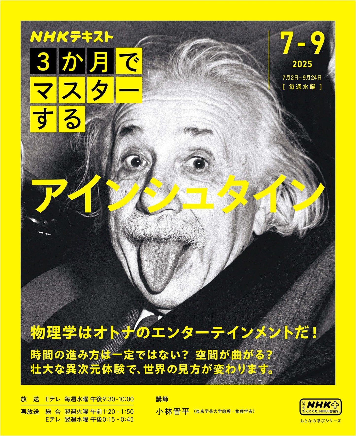 Einstein in 3 Months: An NHK Course (Adult Learning Series) by Shimpei Kobayashi