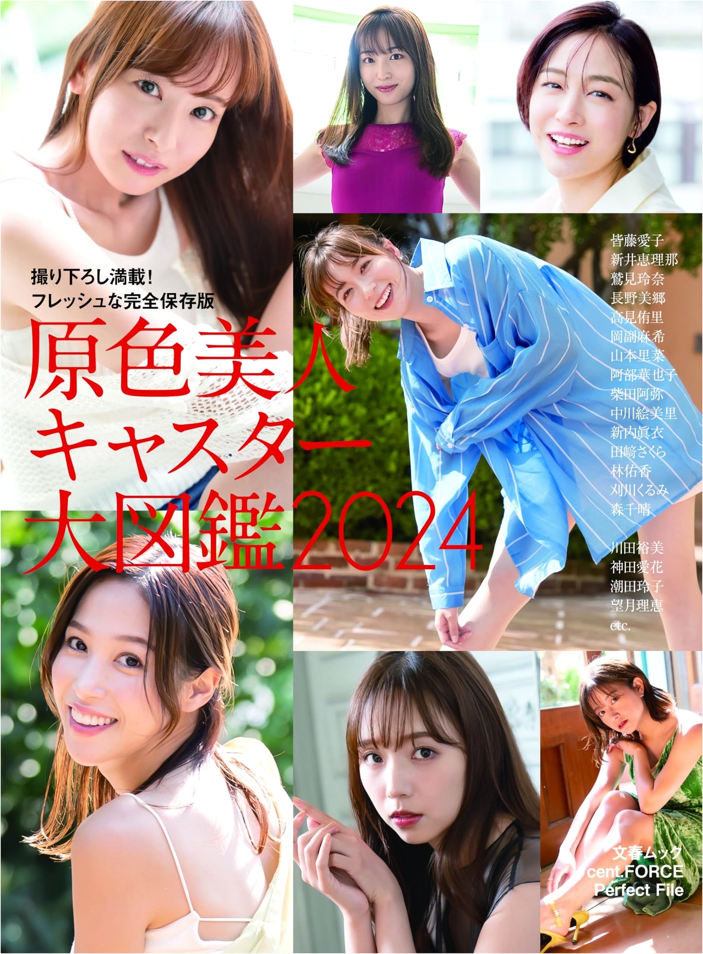 Full-Color Encyclopedia of Beautiful Newscasters 2024 (Bungeishunju MOOK)