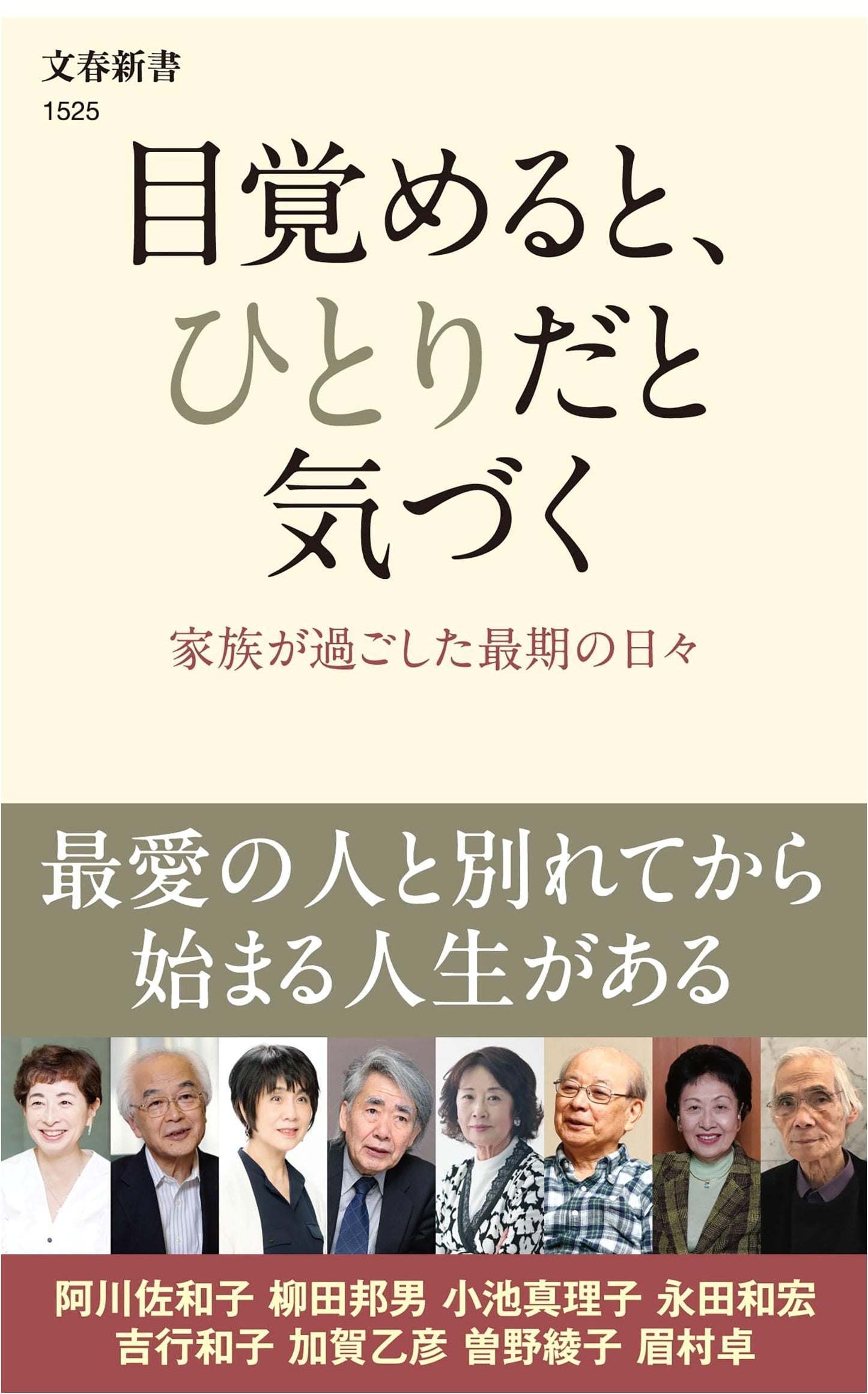 Waking Up Alone: The Last Days Spent with Family by Sawako Agawa