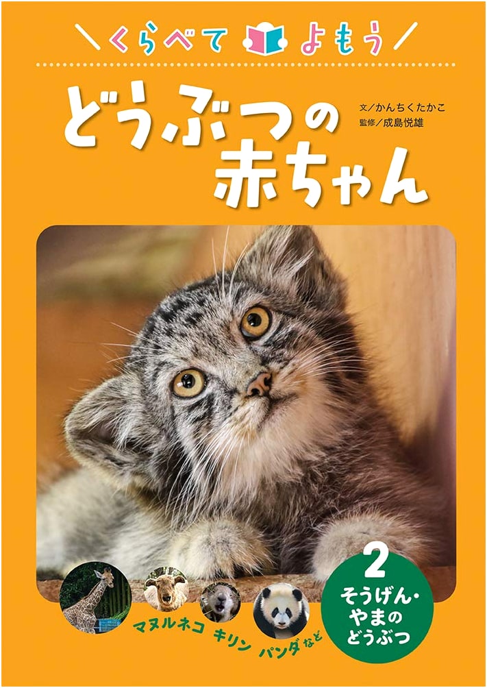 Grassland and Mountain Animals: Pallas's Cat, Giraffe, Panda, and More
