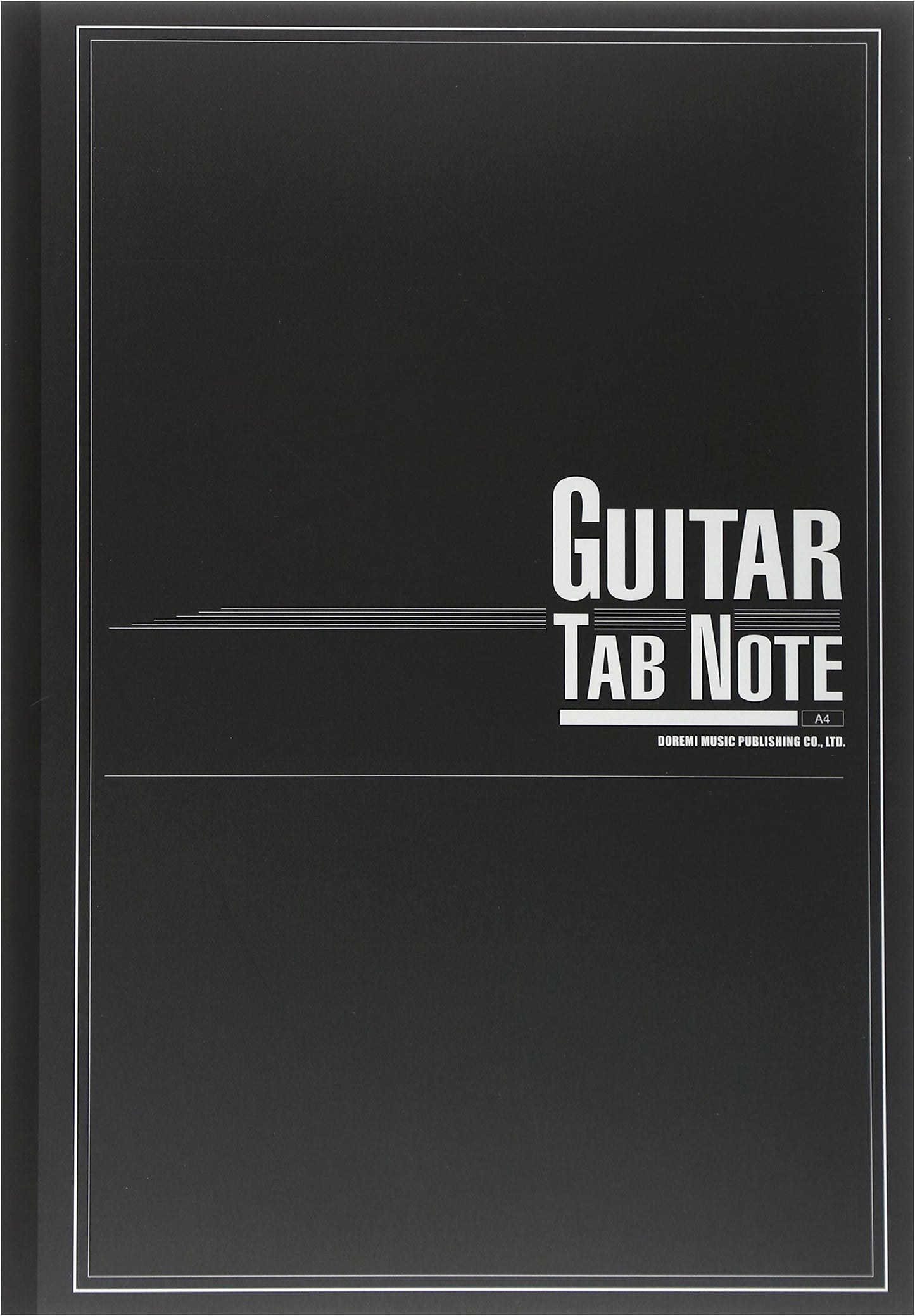 Guitar Tab Notebook [A4]