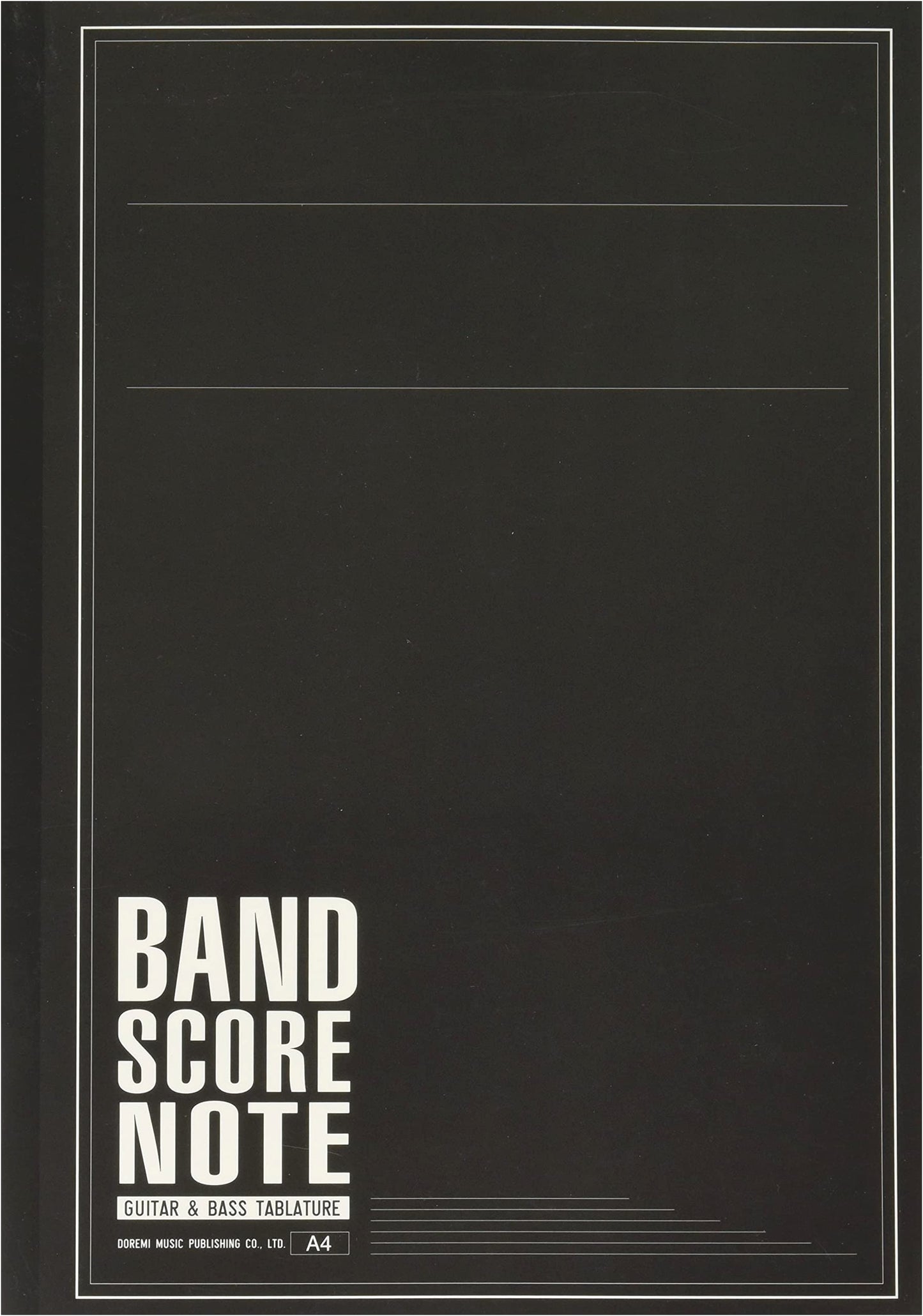 Band Score Notebook A4: Blank Staff Paper for Music Composition