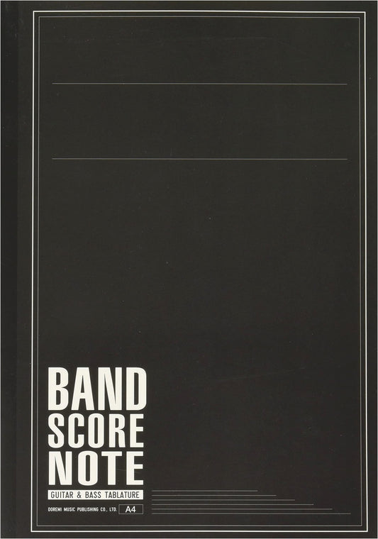 Band Score Notebook A4: Blank Staff Paper for Music Composition