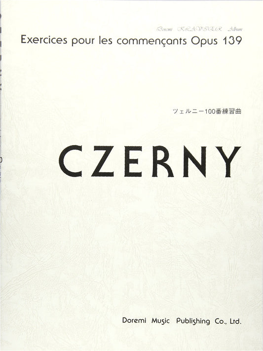 Czerny 100 Progressive Studies (Doremi Clavier Album)