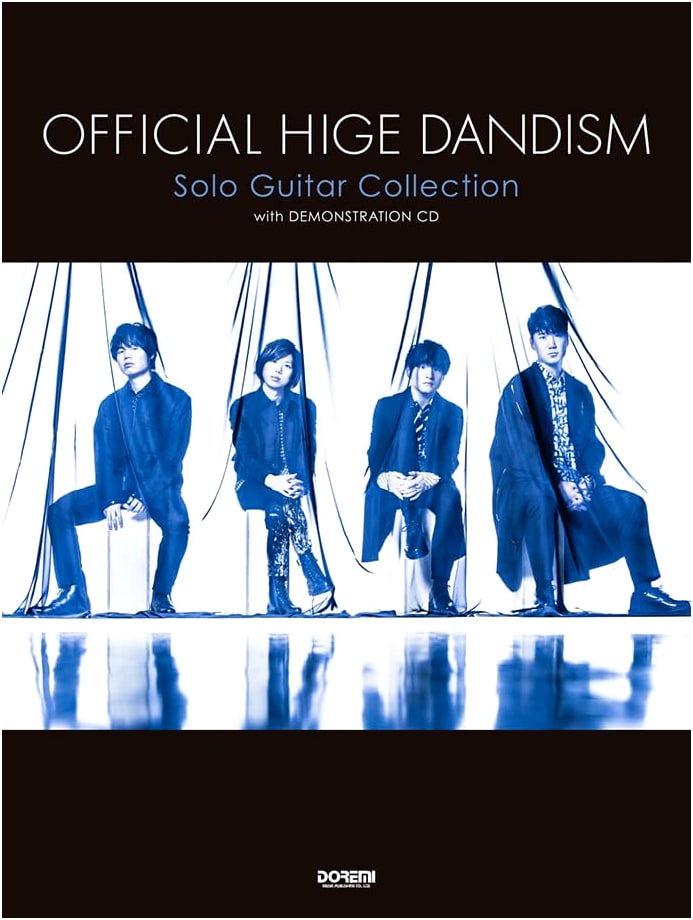 Official Hige Dandism Solo Guitar Score Book with Performance CD