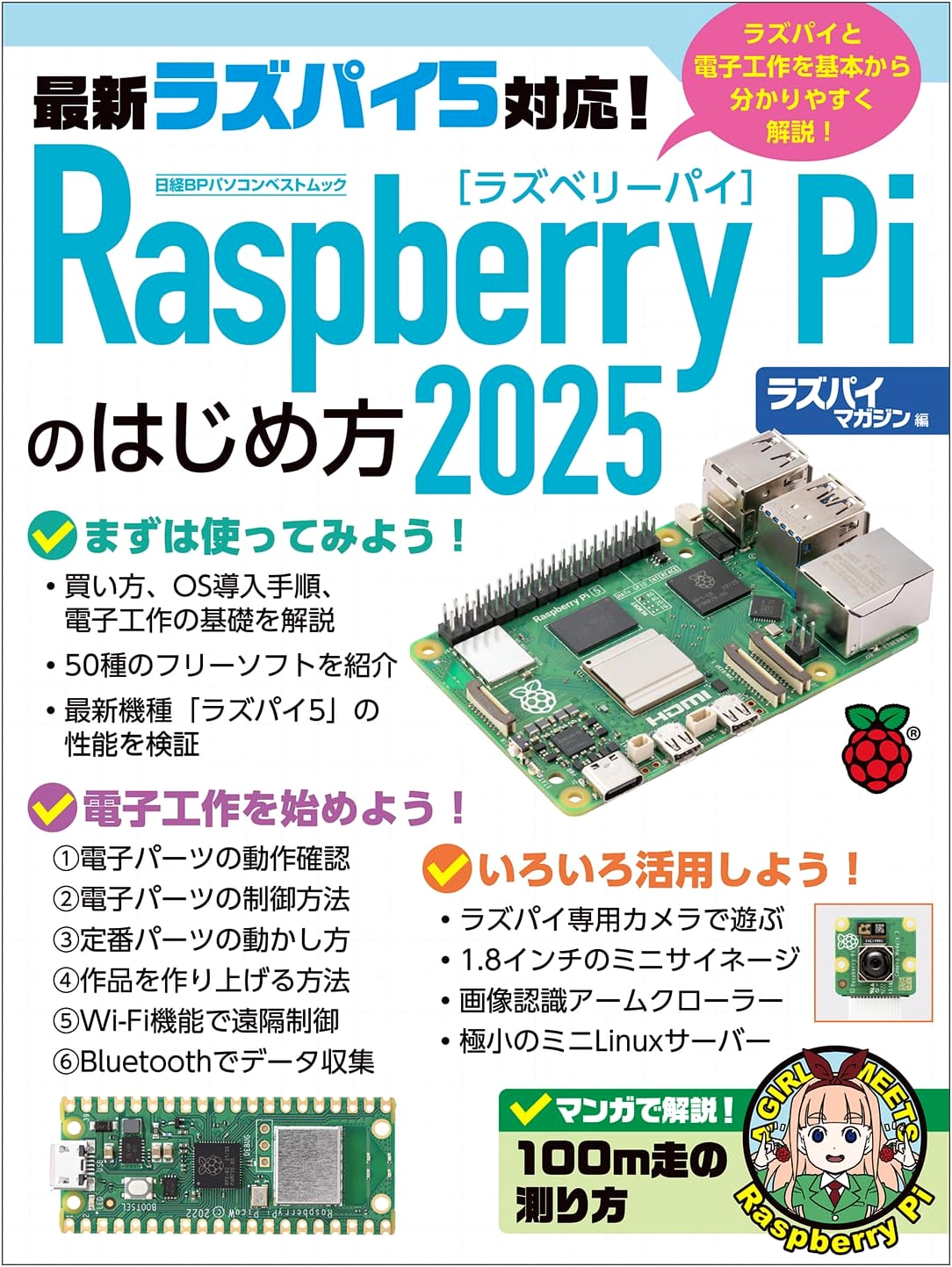 Raspberry Pi 2025: A Beginner's Guide (Nikkei BP PC Best Mook)