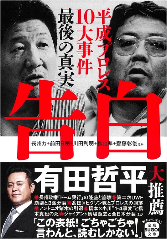Confessions: The Final Truth Behind 10 Major Heisei Pro-Wrestling Incidents