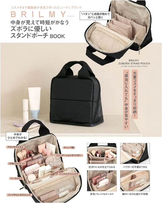 BRILMY See-Through Stand Pouch Book: Time-Saving & Easy