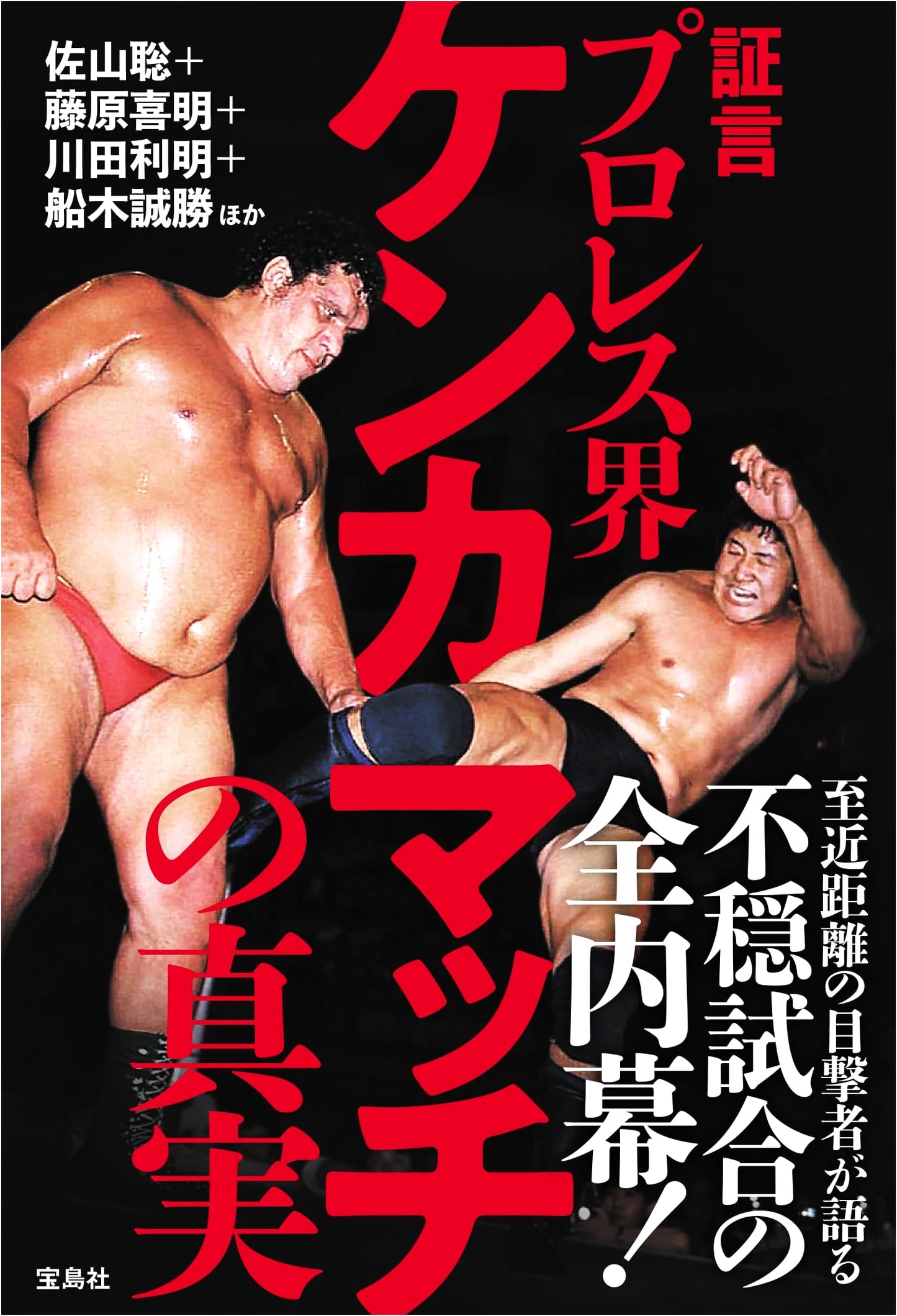 Testimony: The Truth About Pro Wrestling Fight Matches by Satoru Sayama