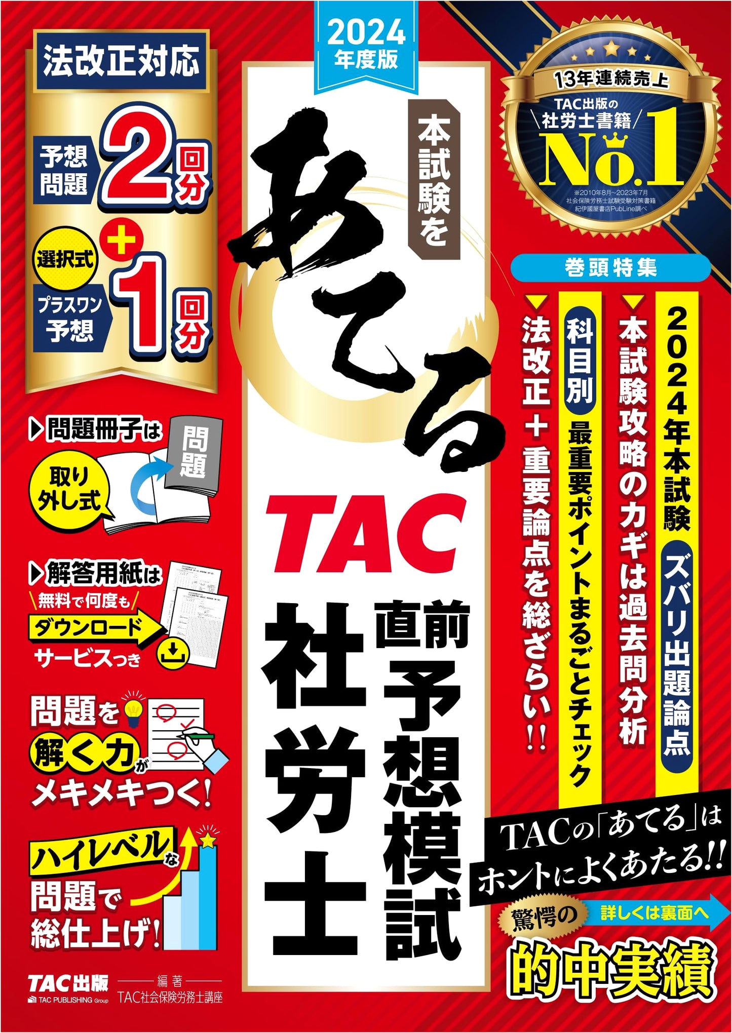 TAC Predictive Mock Exams for Sharoushi 2024: Social Security Labor Consultant Exam Prep