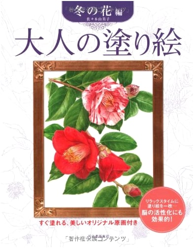 Adult Coloring Book: Winter Flowers Edition with Beautiful Original Artworks Ready to Color
