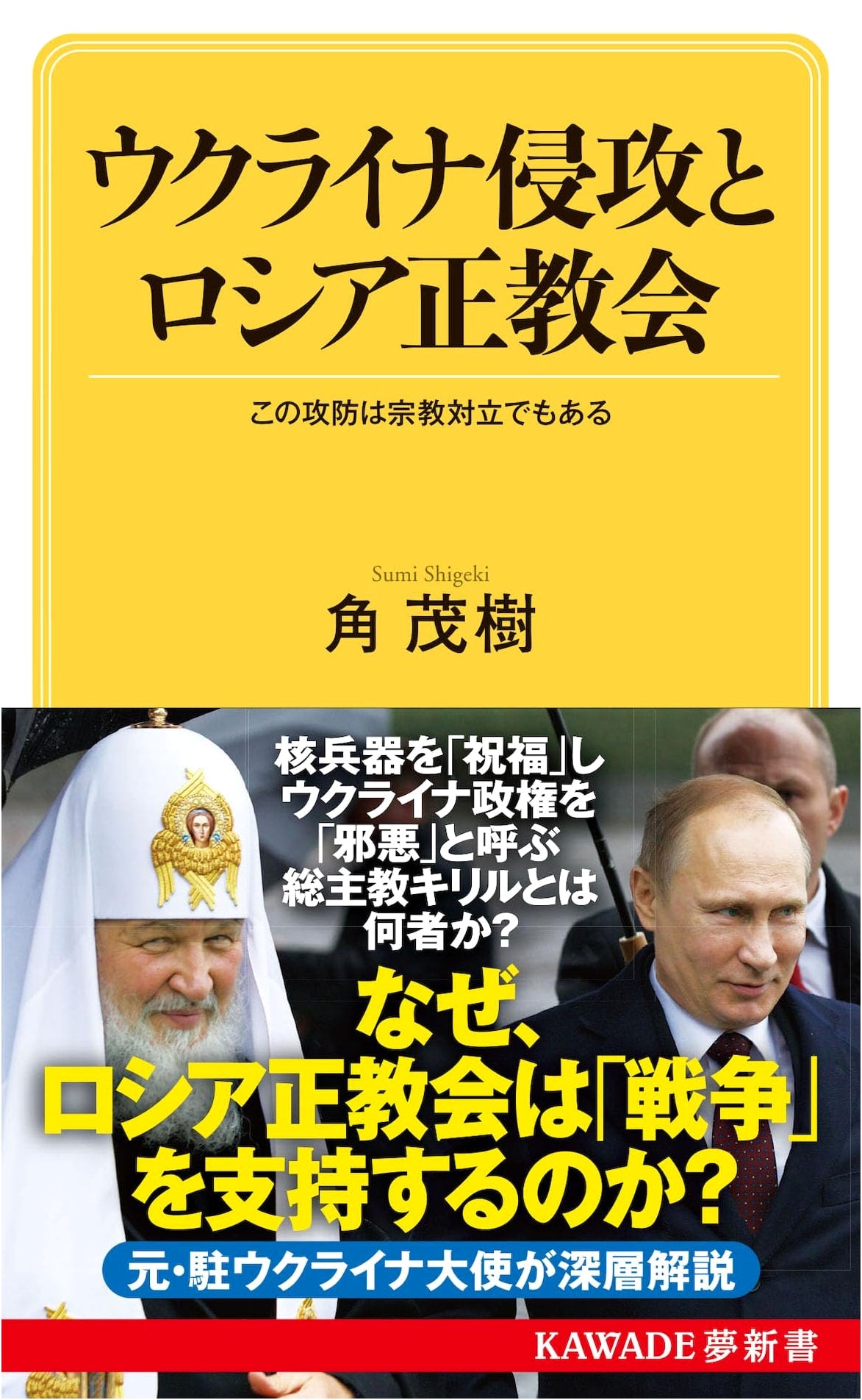 The Ukraine Invasion and the Russian Orthodox Church: A Religious Conflict (Kawade Yume Shinsho S 439)