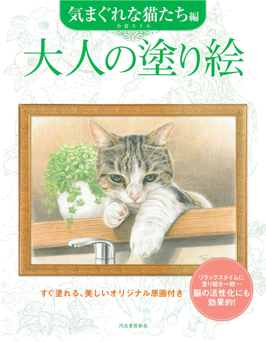 Adult Coloring Book: Whimsical Cats by Sumie Ogura