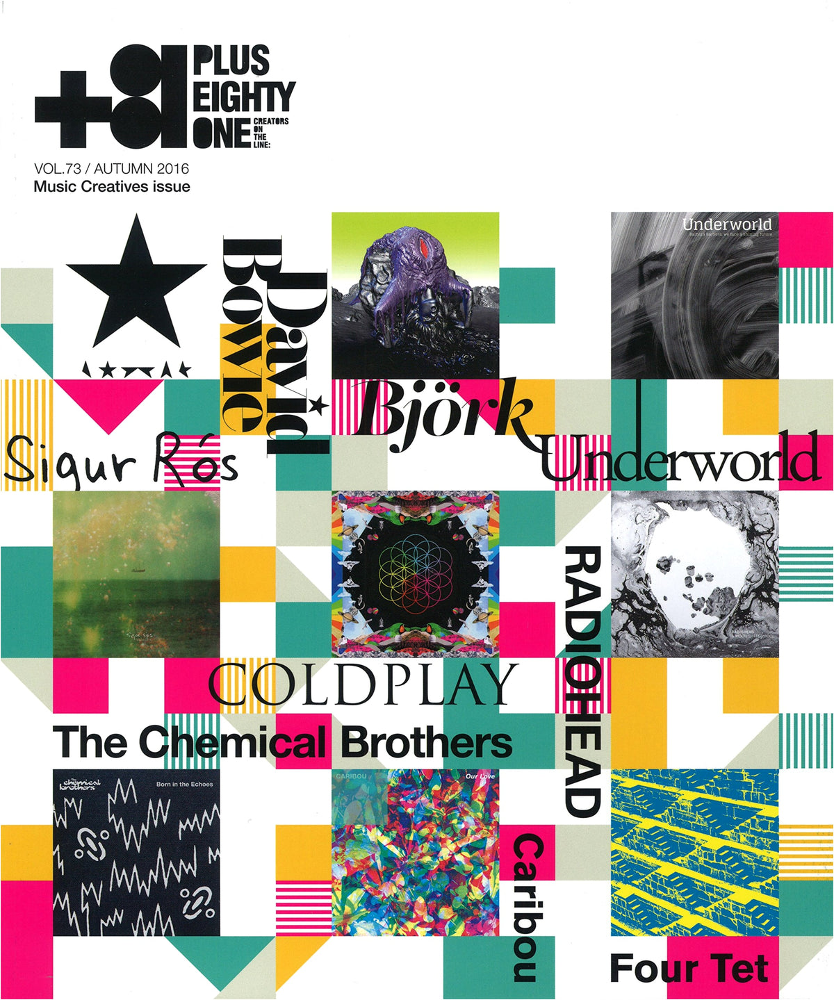 +81 Vol.73: Music Creatives Issue - Featuring Cutting-Edge Japanese & Global Talent