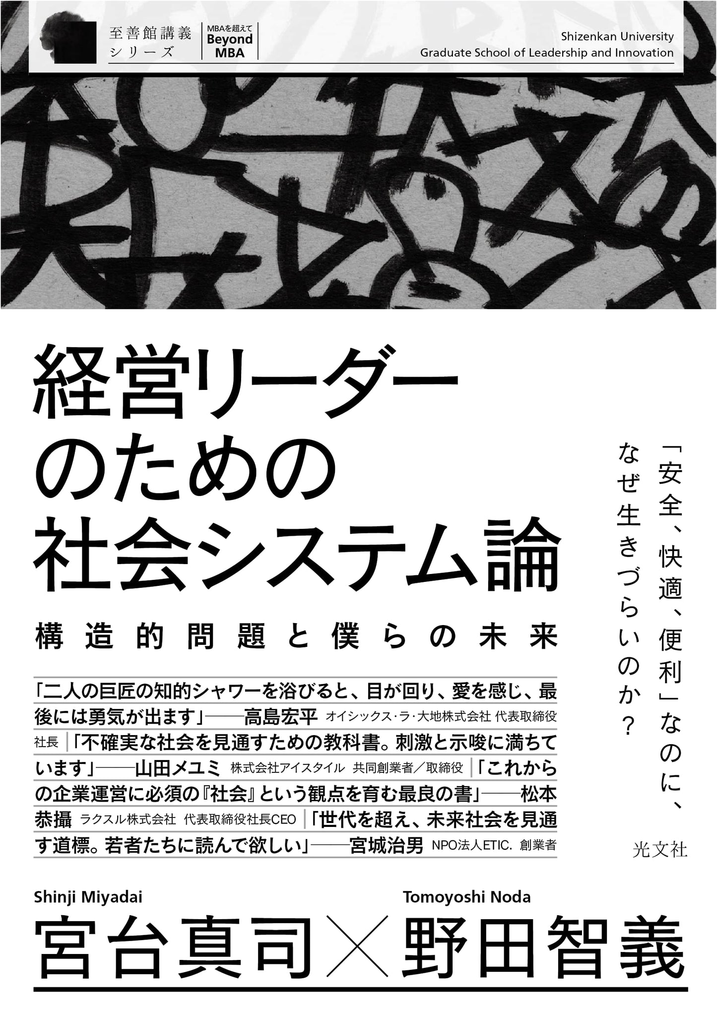 Social Systems Theory for Leaders: Structural Problems & Our Future (Shizenkan Series)