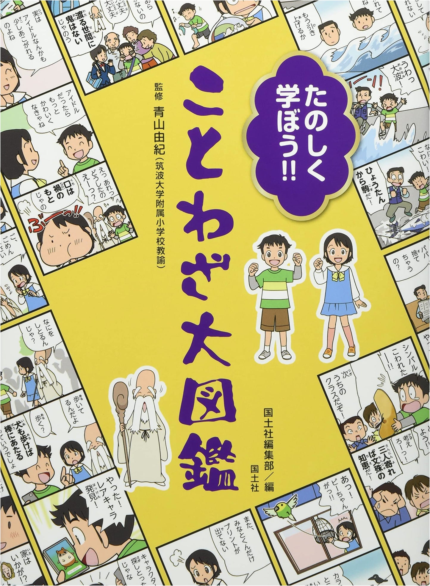 Enjoy Learning! The Grand Illustrated Book of Japanese Proverbs