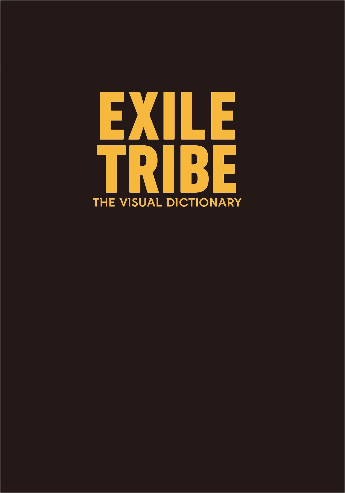 The Visual Dictionary: First Press Limited Edition with Original Bookmark