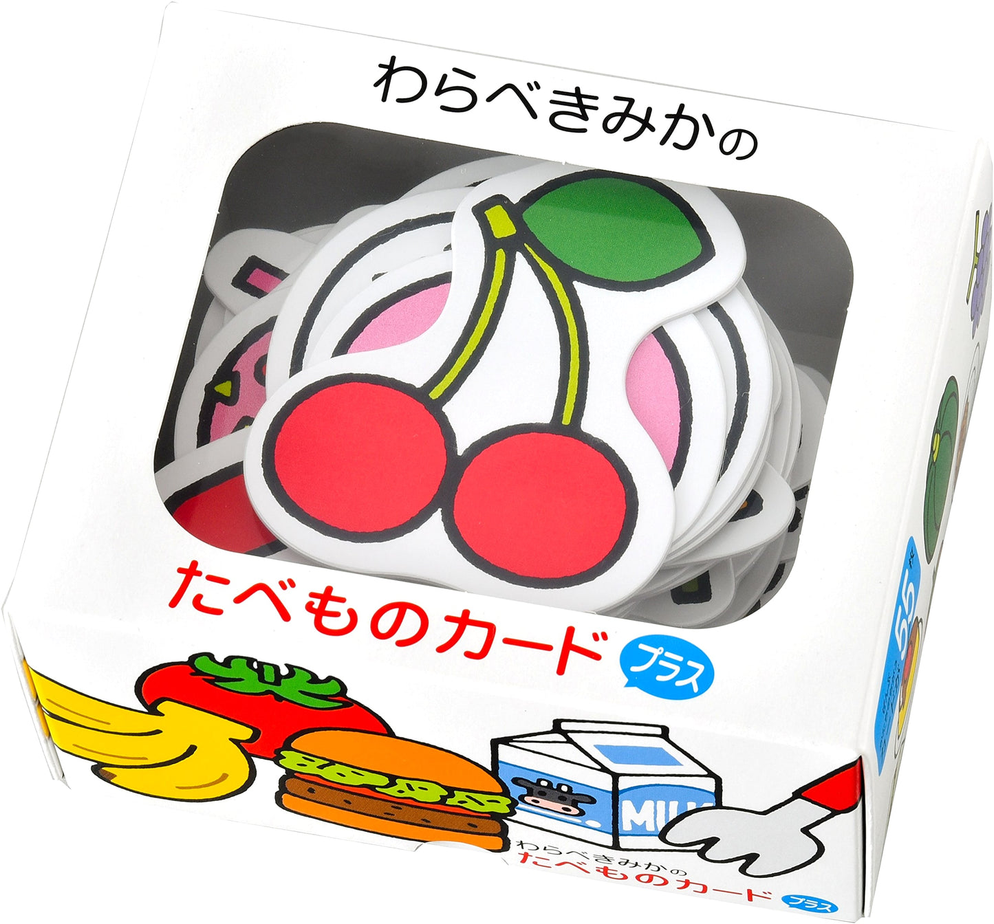 Warabe Kimika's Food Cards Plus: A Fun Educational Learning Set