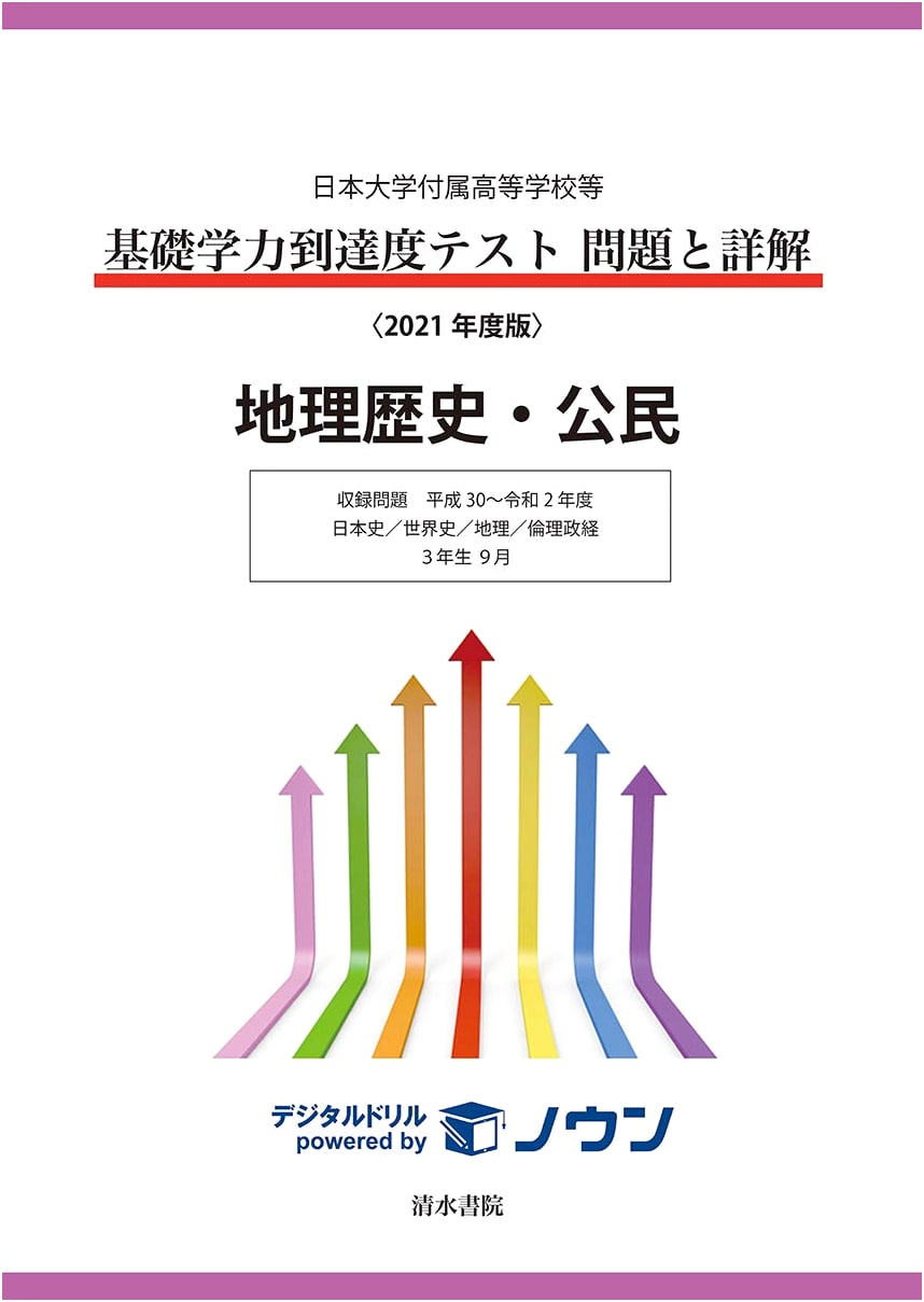 Nihon University High School Achievement Test: Geography, History, Civics 2021