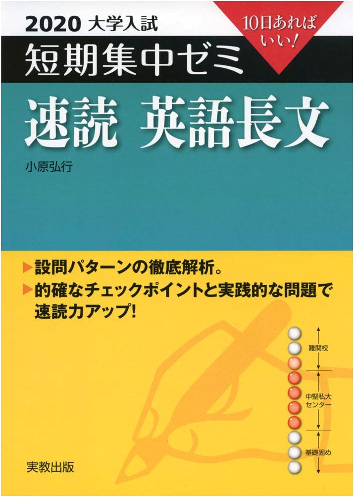 2020 University Entrance Exam Intensive Seminar: Speed Reading English Passages