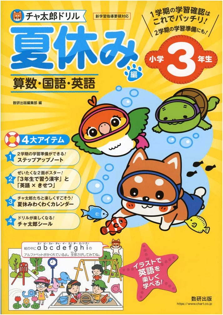Chataro Drill: Summer Vacation Edition - 3rd Grade Elementary School (Chataro Drill Series)